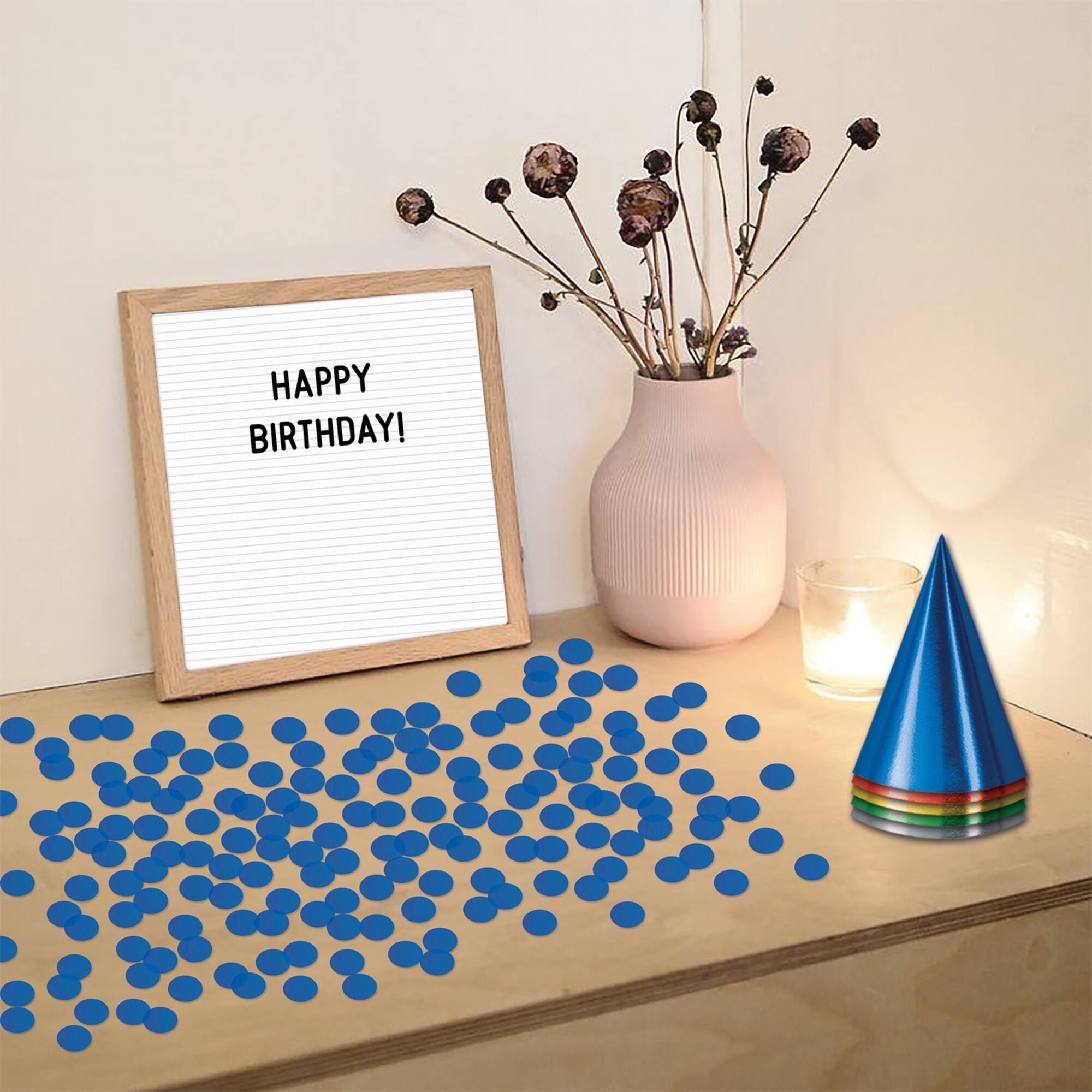 Beistle 1" Bulk Tissue Confetti, 8.8oz.